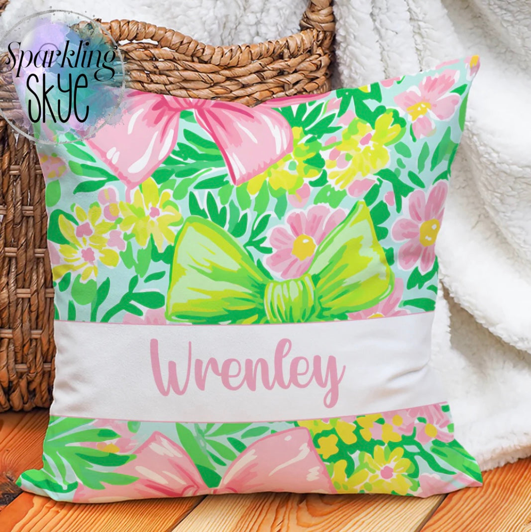 Bow Pillow