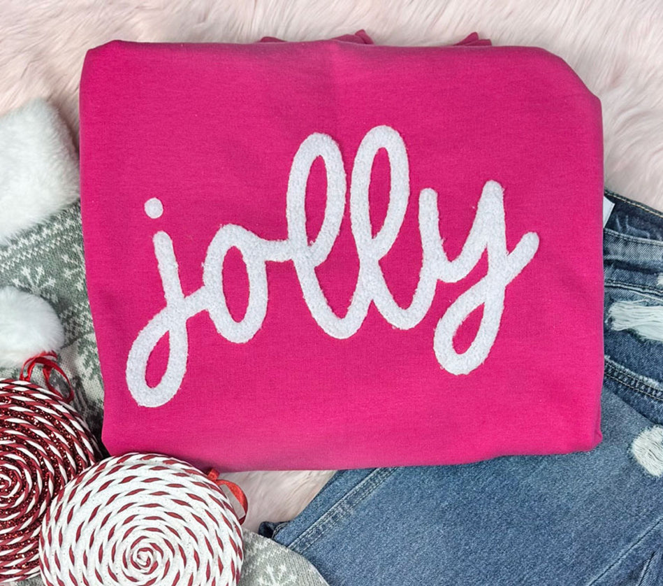 Jolly Fuzzy Sweatshirts (Adult)
