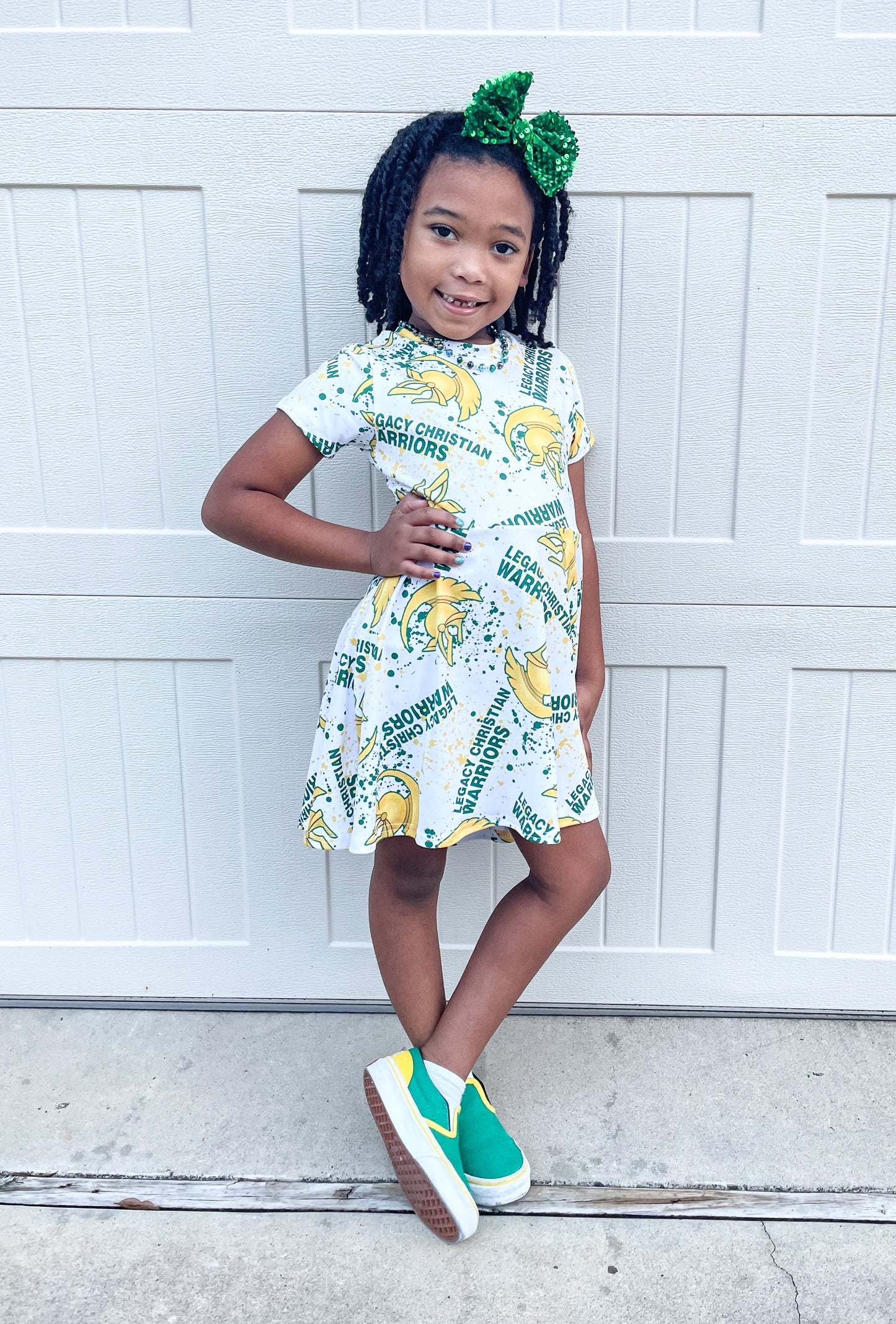 Warrior Bow Spirit Skater Dresses