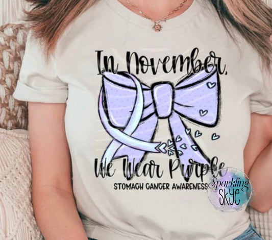 Stomach Cancer Awareness Tee (Adult)