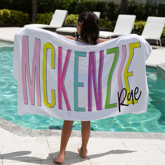 Name Beach Towels