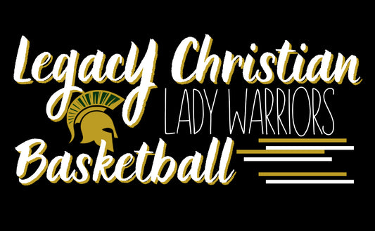 Lady Warrior Basketball 25/26 Tees (Youth & Toddler Sizes)
