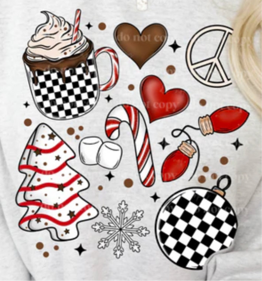 Hot Choclate & Treats Tee (Adult)