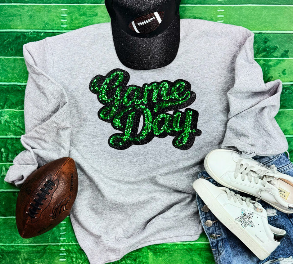 Game Day Sequin Sweatshirts (Adult)