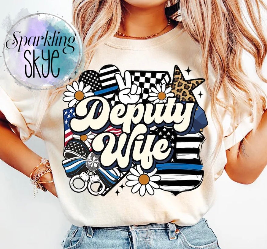 Deputy Wife Tee (Adult)