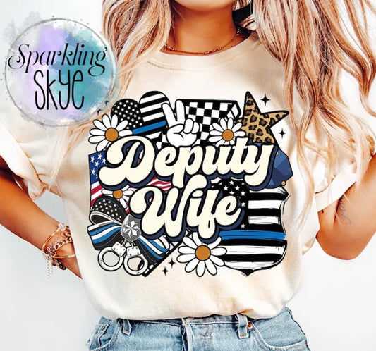 Deputy Wife Tee (Adult)