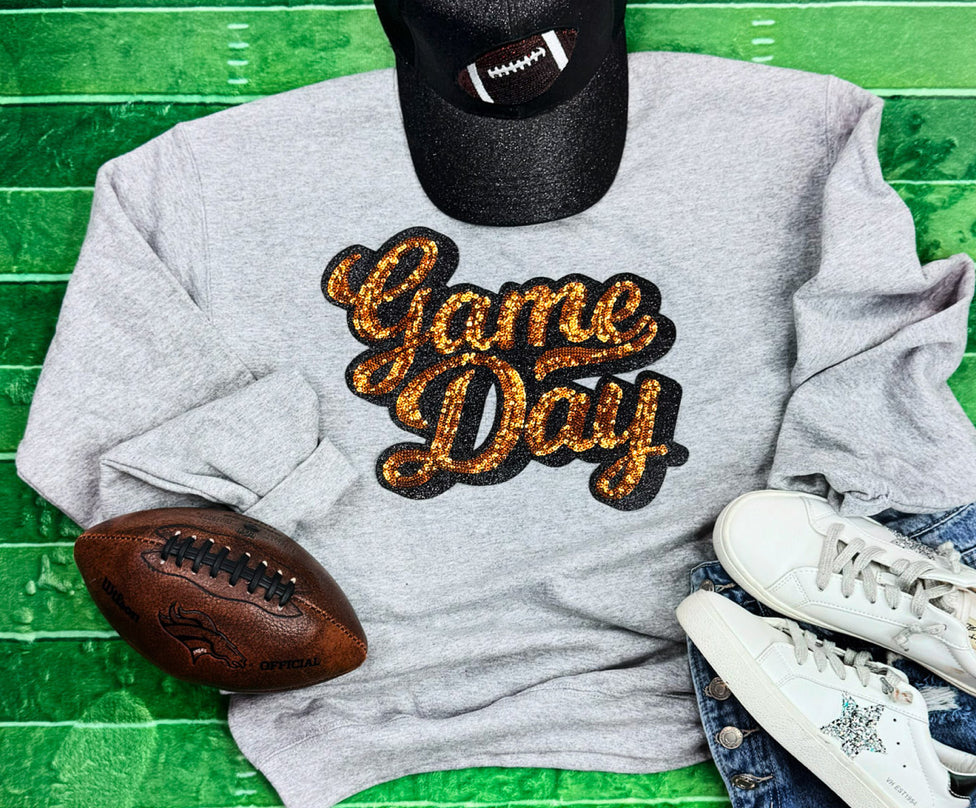 Game Day Sequin Sweatshirts (Adult)