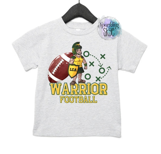 Warrior Football Tee (Youth Sizes)