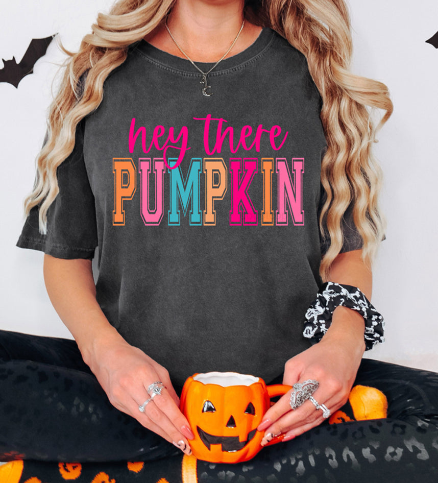 Hey There Pumpkin Tee (Adult)