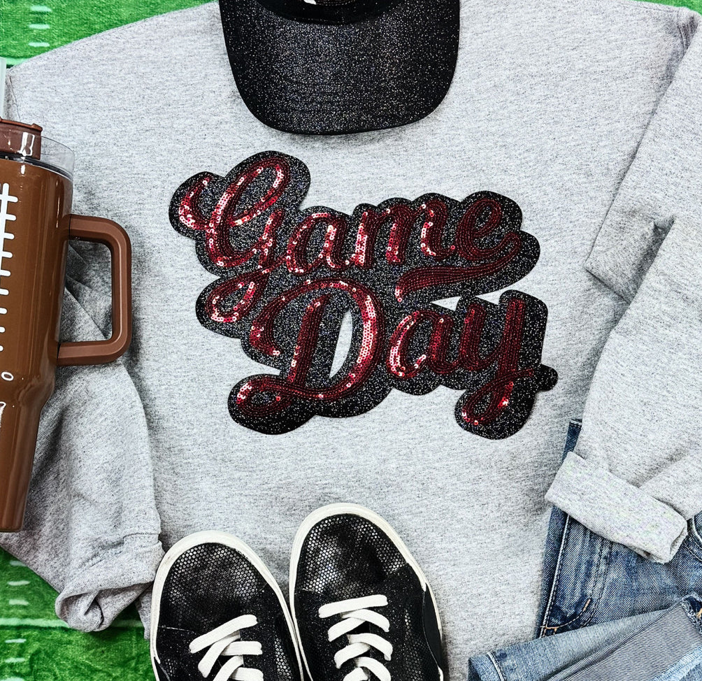 Game Day Sequin Sweatshirts (Adult)
