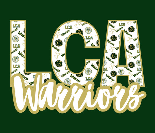 Warrior Letters Tee (Youth & Toddler Sizes)