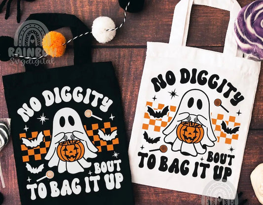 No Diggity Tote Bag