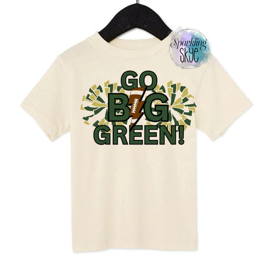 Go Big Green Tee (Youth Sizes)