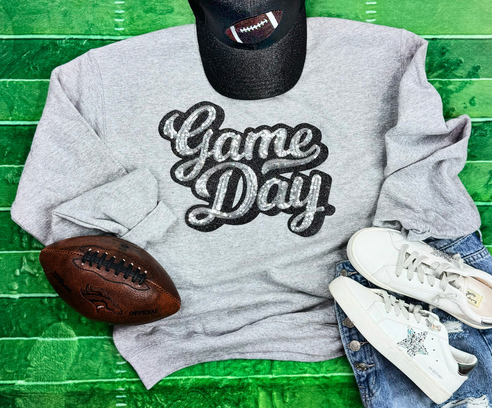 Game Day Sequin Sweatshirts (Adult)