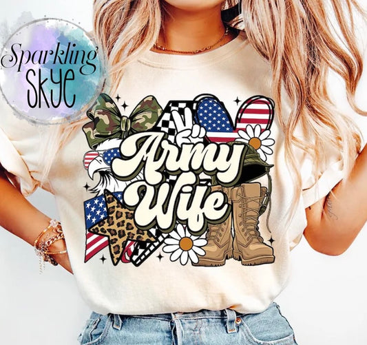 Army Wife Tee (Adult)