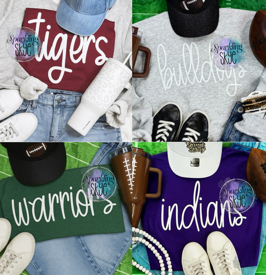 Puff Mascot Tees (Bella Canvas) Tees (Adult)