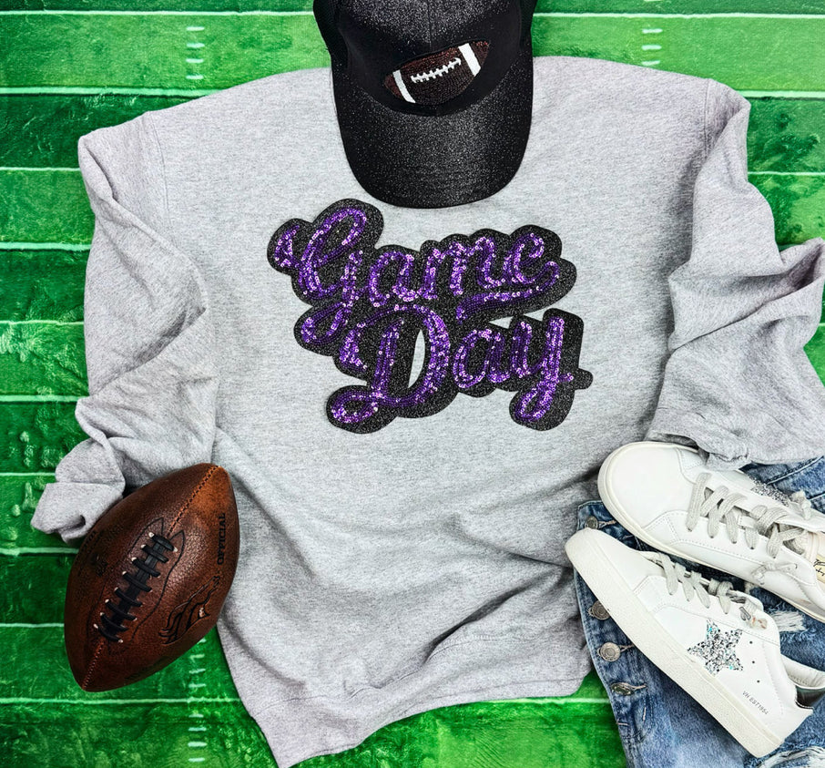 Game Day Sequin Sweatshirts (Adult)