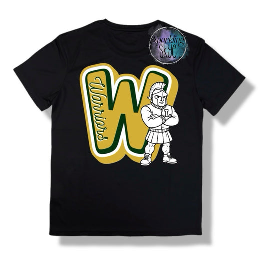 Mascot Letter Tee (Bella Canvas) Tees (Youth & Toddler Sizes)