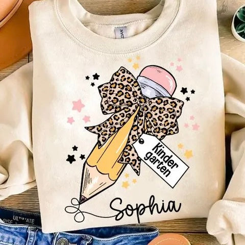Bow Pencil Tee (Adult)