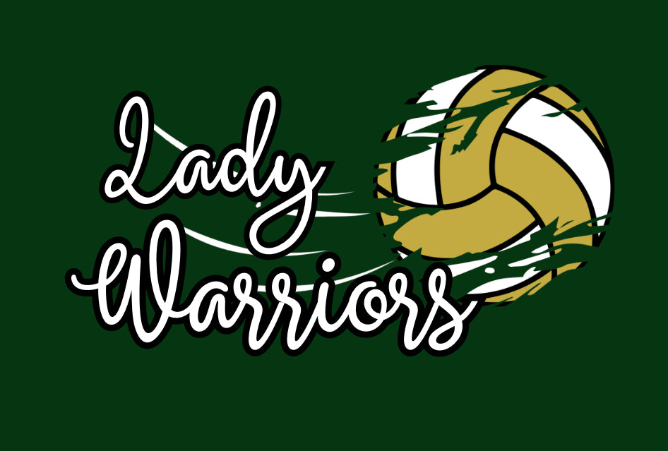 Lady Warriors Volleyball 25/26 Tees (Adult)