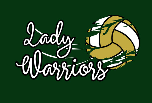 Lady Warriors Volleyball 25/26 Tees (Youth & Toddler Sizes)
