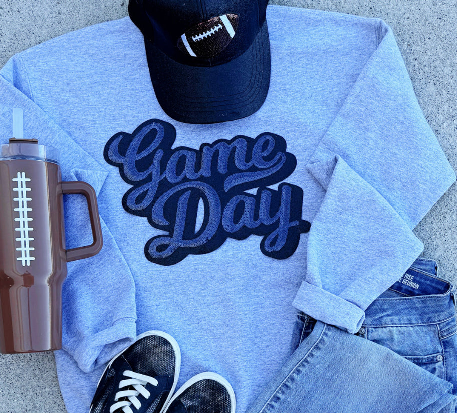 Game Day Sequin Sweatshirts (Adult)