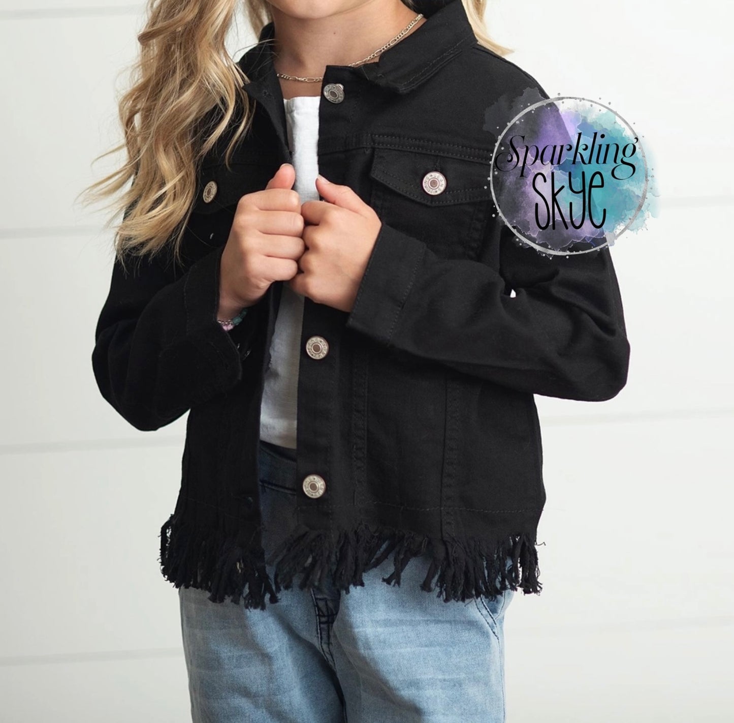 Fringe Denim Jacket