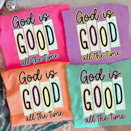 God is Good Tees (Comfort Colors) (Adult)