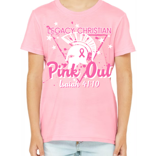 Legacy Pink Out Tee (Youth & Toddler Sizes)