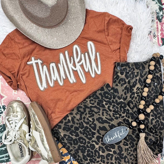 Thankful Patch Tee (Adult)