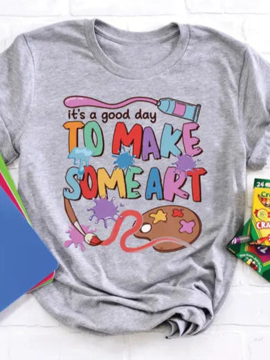 Great Day for Art Tee (Adult)
