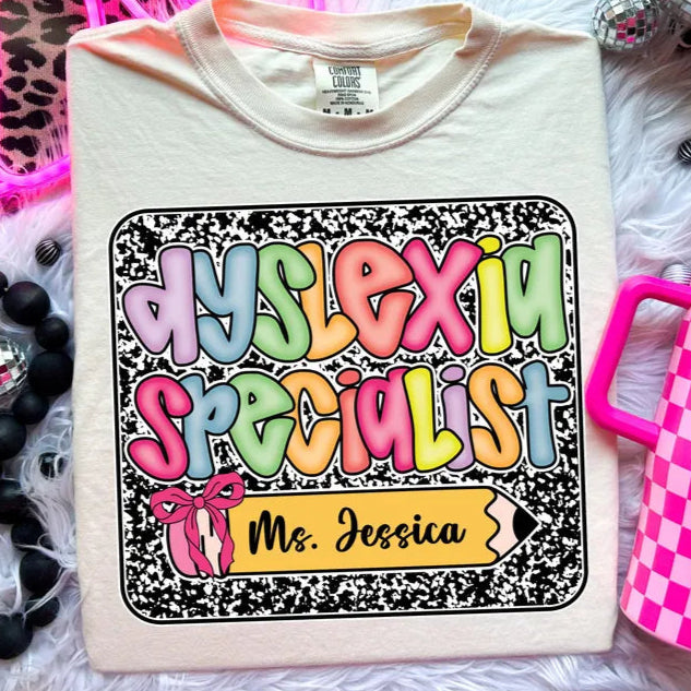 Dyslexia Teacher Tee (Adult)