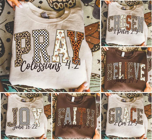 Fall Scripture Tees (Adult)